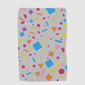 Geometrische afbeelding 2 golfhanddoek (Voorkant)