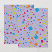 Geometrische afbeelding 3 briefkaart (Voorkant / Achterkant)