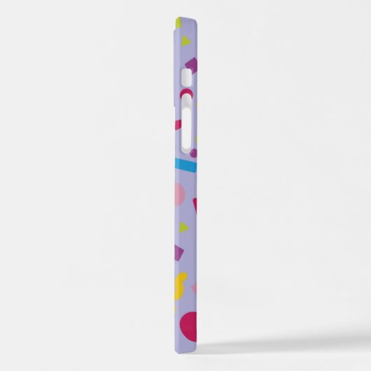 Geometrische afbeelding 3 iPhone hoesje (Linkerkant)