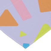Geometrische afbeelding 3 korte tafelloper (Hoek)