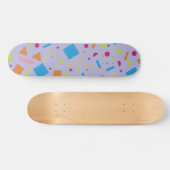 Geometrische afbeelding 3 persoonlijk skateboard (Horizontaal)
