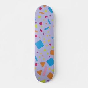 Geometrische afbeelding 3 persoonlijk skateboard