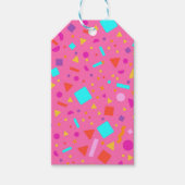 Geometrische afbeelding 4 cadeaulabel (Voorkant)