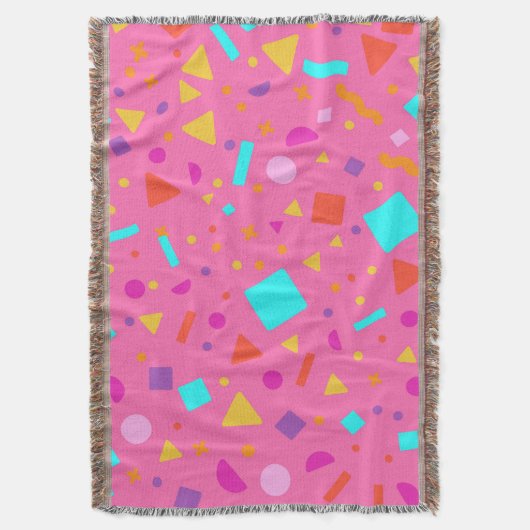 Geometrische afbeelding 4 deken (Voorkant Verticaal)