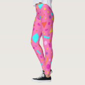 Geometrische afbeelding 4 leggings (Links)