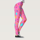 Geometrische afbeelding 4 leggings (Rechts)