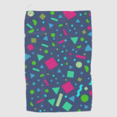 Geometrische afbeelding 5 golfhanddoek (Voorkant)