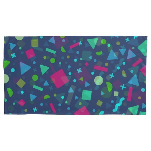 Geometrische afbeelding 5 kussensloop (Voorkant)