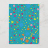 Geometrische afbeelding creëren 1 feestdagenkaart (Voorkant)