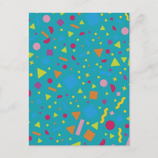 Geometrische afbeelding creëren 1 feestdagenkaart (Voorkant)