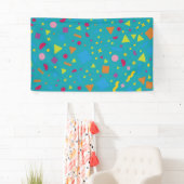 Geometrische afbeelding creëren 1 spandoek (Insitu)