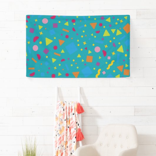 Geometrische afbeelding creëren 1 spandoek (Insitu)