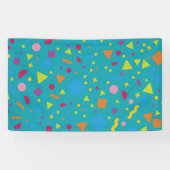 Geometrische afbeelding creëren 1 spandoek (Horizontaal)