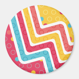 Geometrische afbeelding maken magneet