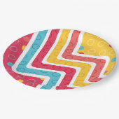 Geometrische afbeelding maken papieren bordje (Gekanteld)