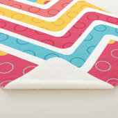 Geometrische afbeelding maken sherpa deken (3/4)