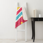 Geometrische afbeelding maken sherpa deken (In situ)