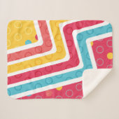 Geometrische afbeelding maken sherpa deken (Voorkant (horizontaal))