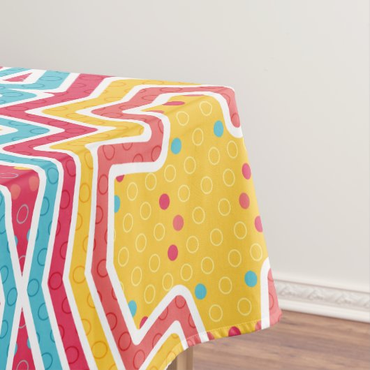 Geometrische afbeelding maken tafelkleed (Voorbeeld)