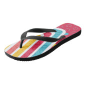 Geometrische afbeelding maken teenslippers (Schuin)