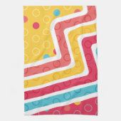Geometrische afbeelding maken theedoek (Verticaal)