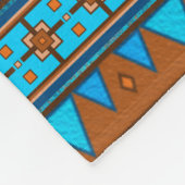 Geometrische afdruk van het zuidwestelijk gebergte fleece deken (Hoek)