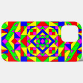 Geometrische afkoeling Case-Mate iPhone case (Achterkant (horizontaal))
