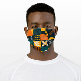 Geometrische afmetingen van gezichtsmaskers Modern Stoffen Mondkapje
