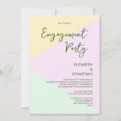 Geometrische afmetselpartij kaart (Voorkant)