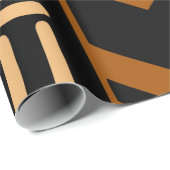 Geometrische Afrikaanse modder, kruidenrek Cadeaupapier (Rol Hoek)