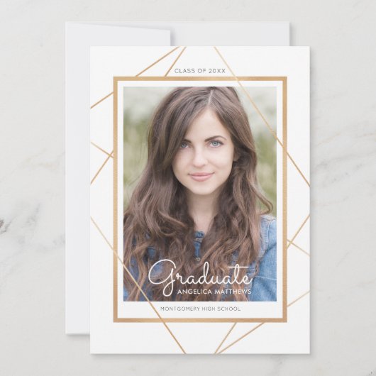 Geometrische Afstuderen aankondiging (Voorkant)