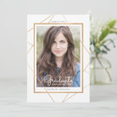 Geometrische Afstuderen aankondiging (Staand voorkant)