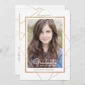 Geometrische Afstuderen aankondiging (Voorkant / Achterkant)