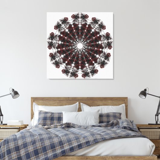 Geometrische afwijking canvas afdruk (Insitu (Slaapkamer))