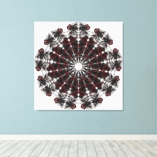 Geometrische afwijking canvas afdruk (Insitu (Houten vloer))