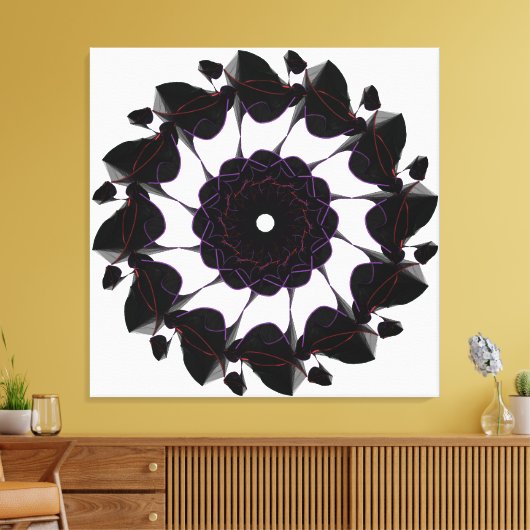 Geometrische afwijking canvas afdruk (Insitu (Woonkamer))