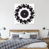 Geometrische afwijking canvas afdruk (Insitu (Slaapkamer))