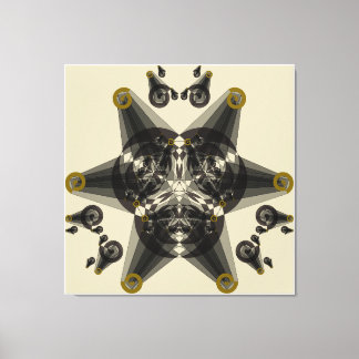 Geometrische afwijking canvas afdruk