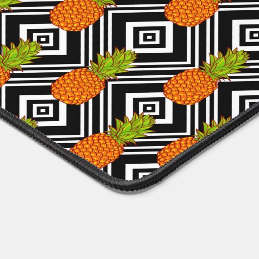 Geometrische anananas bureaumat (Hoek)