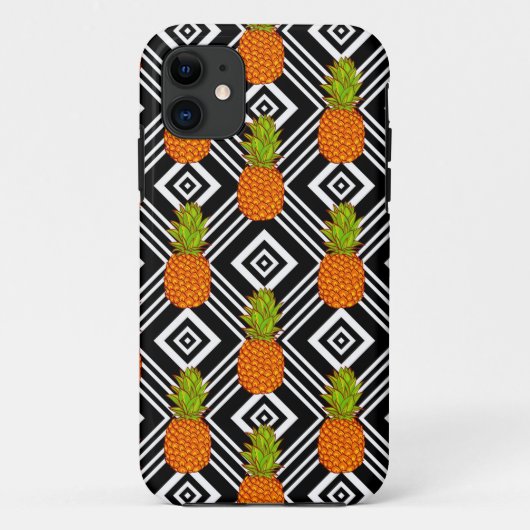 Geometrische anananas Case-Mate iPhone case (Achterkant)