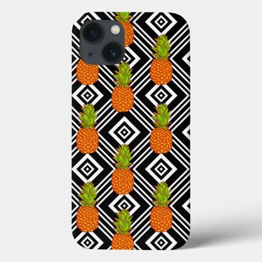 Geometrische anananas Case-Mate iPhone case (Achterkant)