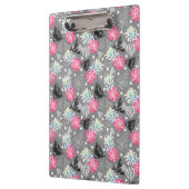 Geometrische anananas gestructureerd patroon klembord (Links)