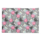 Geometrische anananas gestructureerd patroon kussensloop (Achterkant-Links)