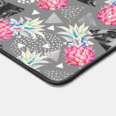 Geometrische anananas getextureerd patroon bureaumat (Hoek)