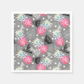 Geometrische anananas getextureerd patroon servet (Voorkant)