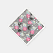 Geometrische anananas getextureerd patroon servet (Hoek)