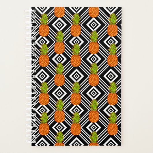 Geometrische anananas planner (Voorkant)