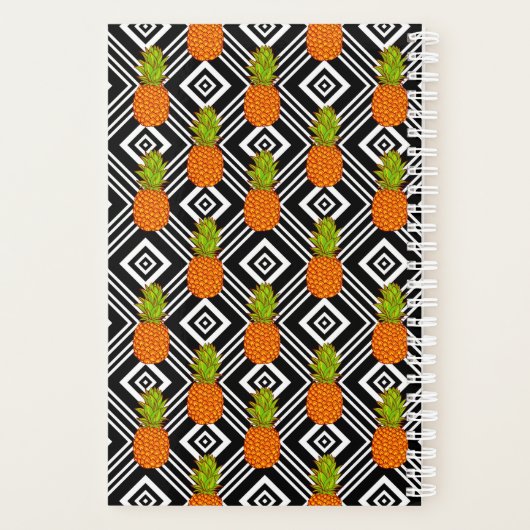 Geometrische anananas planner (Achterkant)