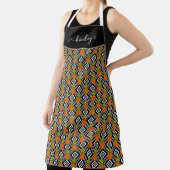 Geometrische anananas schort (Insitu)