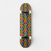 Geometrische anananas skateboard (Voorkant)